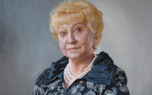  Anfilova E. / Portrait of G. A. Odintsova / canvas / oil / 2010