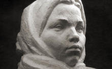  Selivanov N. / Girl in a kerchief / granite / 1962