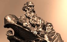 Селиванов В. / Л. Н. Толстой (модель памятника) / бронза / 2013