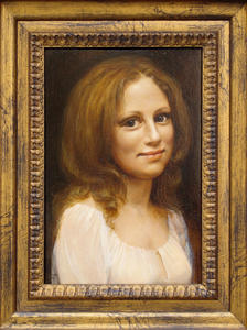  Anfilova E. / Portrait of Masha Kirina / canvas / oil / 2004
