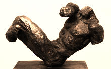 Selivanov V. / Male torso / tinted gypsum / 2000