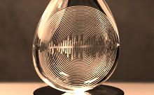  Selivanov V. / "Pure Sound" prize / glass, brass / 2021
